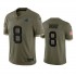 NFL Carolina Panthers Jaycee Horn 8 Nike 2022 Salute to Service Jersey