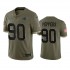 NFL Carolina Panthers Julius Peppers 90 Nike 2022 Salute to Service Jersey