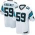 NFL Carolina Panthers Luke Kuechly 59 Nike White Jersey