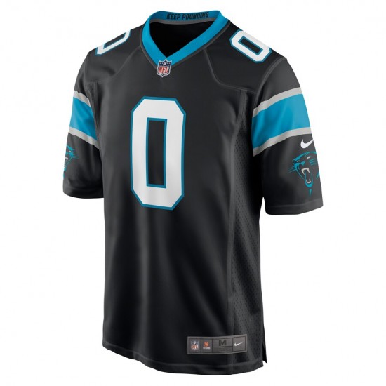 NFL Carolina Panthers Terrace Marshall Jr. Nike Black 2021 Draft Jersey
