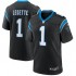 NFL Carolina Panthers Xavier Legette Nike Black 2024 First Round Pick Jersey