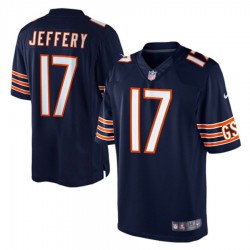 NFL Chicago Bears Alshon Jeffery 17 Nike Navy Jersey