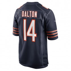 NFL Chicago Bears Andy Dalton 14 Nike Black 2021 Draft Jersey