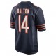 NFL Chicago Bears Andy Dalton 14 Nike Black 2021 Draft Jersey