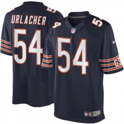 NFL Chicago Bears Brian Urlacher 54 Nike Navy Jersey
