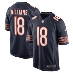 NFL Chicago Bears Caleb Williams Nike Navy 2024 Draft Jersey