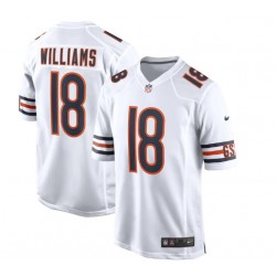 NFL Chicago Bears Caleb Williams Nike White 2024 Draft Jersey