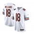 NFL Chicago Bears Caleb Williams Nike White 2024 Draft Jersey