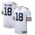 NFL Chicago Bears Caleb Williams Nike White 2024 Draft 2nd Alternate Jersey