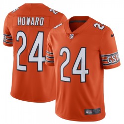 NFL Chicago Bears Jordan Howard 24 Nike Orange Jersey