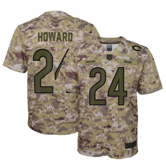 NFL Chicago Bears Jordan Howard 24 Nike Salute to Service Jersey