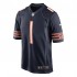 NFL Chicago Bears Justin Fields 1 Nike Navy Blue 2021 Draft Jersey