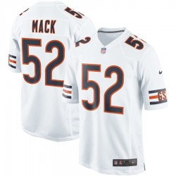 NFL Chicago Bears Khalil Mack 52 Nike White Jersey