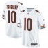 NFL Chicago Bears Mitchell Trubisky 10 Nike White Jersey