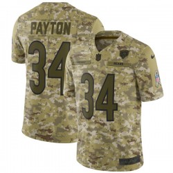 NFL Chicago Bears PAYTON 34 Nike Salute to Service Jersey