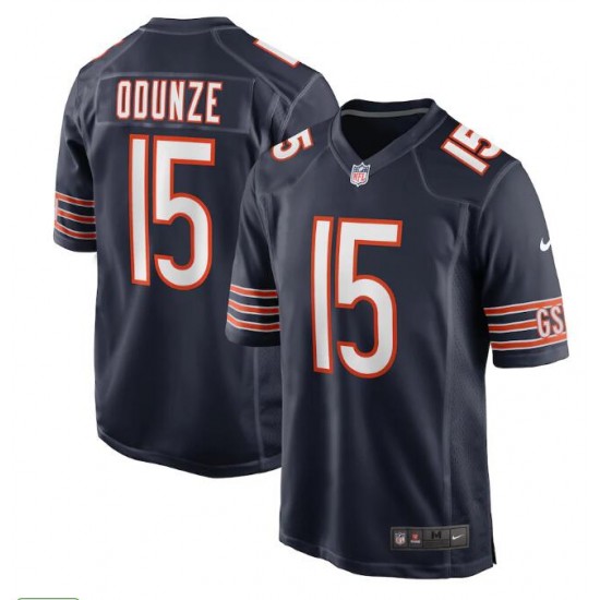 NFL Chicago Bears Rome Odunze Nike Navy 2024 Draft Jersey