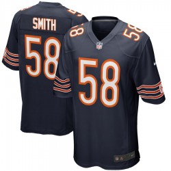 NFL Chicago Bears Roquan Smith 58 Nike Navy Jersey