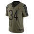 NFL Chicago Bears Walter Payton 34 Nike 2021 Salute to Service Jersey