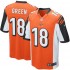 NFL Cincinnati Bengals A. J. Green 18 Nike Orange Jersey