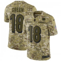 NFL Cincinnati Bengals A. J. Green 18 Nike Salute To Service Jersey