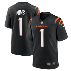 NFL Cincinnati Bengals Amarius Mims Nike Black 2024 Draft Jersey
