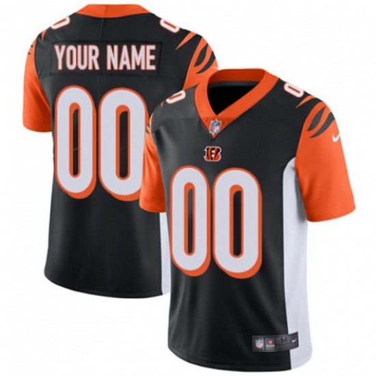 NFL Cincinnati Bengals Custom Black Jersey