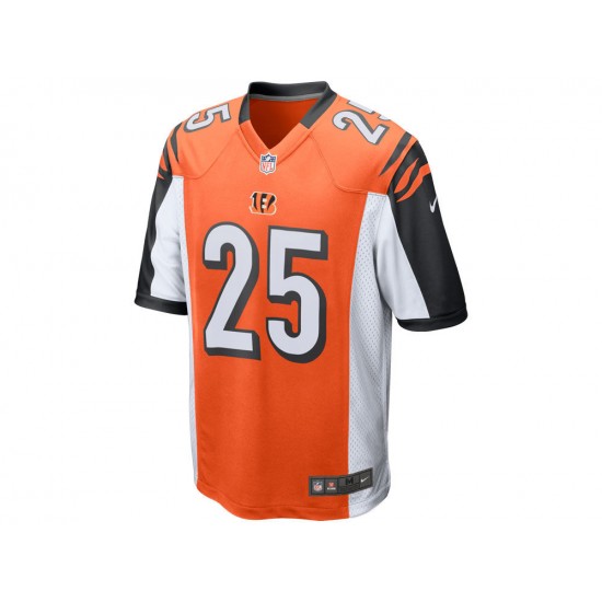 NFL Cincinnati Bengals Giovani Bernard 25 Nike Orange Jersey