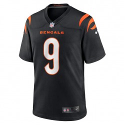 NFL Cincinnati Bengals Joe Burrow 9 Nike Black 2021 Draft Jersey