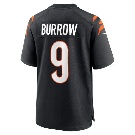 NFL Cincinnati Bengals Joe Burrow 9 Nike Black 2021 Draft Jersey