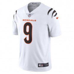 NFL Cincinnati Bengals Joe Burrow 9 Nike White 2021 Draft Jersey