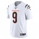NFL Cincinnati Bengals Joe Burrow 9 Nike White 2021 Draft Jersey