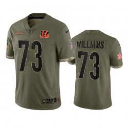 NFL Cincinnati Bengals Jonah Williams 73 Nike 2022 Salute to Service Jersey