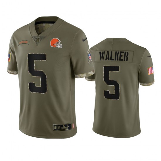 NFL Cleveland Browns Anthony Walker 5 Nike 2022 Salute to Service Jersey