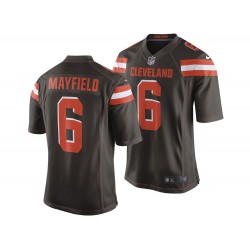 NFL Cleveland Browns Baker Mayfield 6 Nike Brown Jersey