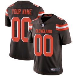 NFL Cleveland Browns Custom Brown Jersey