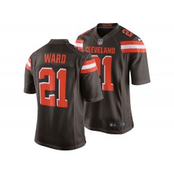 NFL Cleveland Browns Denzel Ward 21 Nike Brown Jersey