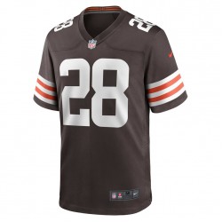 NFL Cleveland Browns Jeremiah Owusu-Koramoah 28 Nike Brown 2021 Draft Jersey