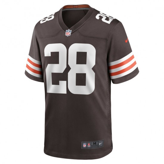 NFL Cleveland Browns Jeremiah Owusu-Koramoah 28 Nike Brown 2021 Draft Jersey