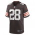 NFL Cleveland Browns Jeremiah Owusu-Koramoah 28 Nike Brown 2021 Draft Jersey