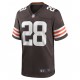 NFL Cleveland Browns Jeremiah Owusu-Koramoah 28 Nike Brown 2021 Draft Jersey