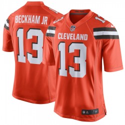 NFL Cleveland Browns Odell Beckham Jr 13 Nike Orange Jersey