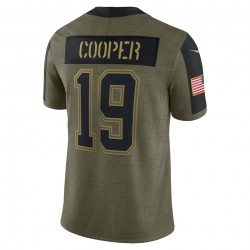NFL Dallas Cowboys Amari Cooper 19 Nike 2021 Salute to Service Jersey