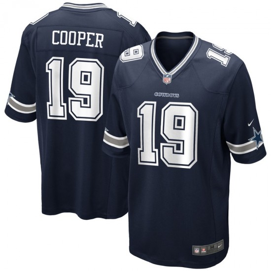 NFL Dallas Cowboys Amari Cooper 19 Nike Navy Jersey