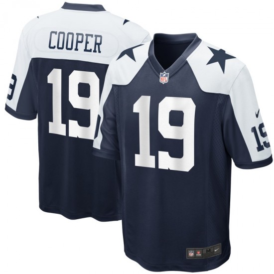 NFL Dallas Cowboys Amari Cooper 19 Nike Throwback Alternate Jersey