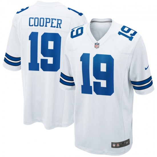 NFL Dallas Cowboys Amari Cooper 19 Nike White Jersey