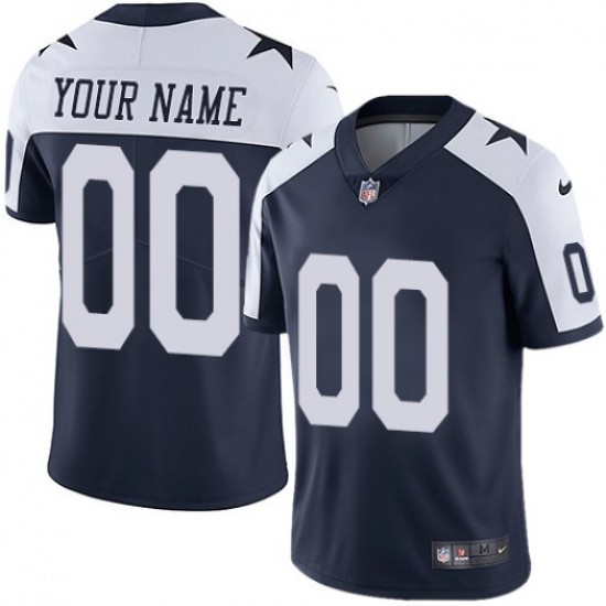 NFL Dallas Cowboys Custom Nike Throwback Alternate Jersey