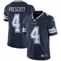 NFL Dallas Cowboys Dak Prescott 4 Nike Navy Jersey