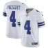 NFL Dallas Cowboys Dak Prescott 4 Nike White Jersey