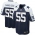 NFL Dallas Cowboys Leighton Vander Esch 55 Nike Throwback Alternate Jersey