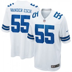 NFL Dallas Cowboys Leighton Vander Esch 55 Nike White Jersey